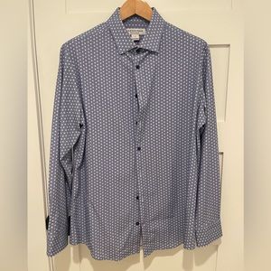 Mizzen & Main navy dress shirt